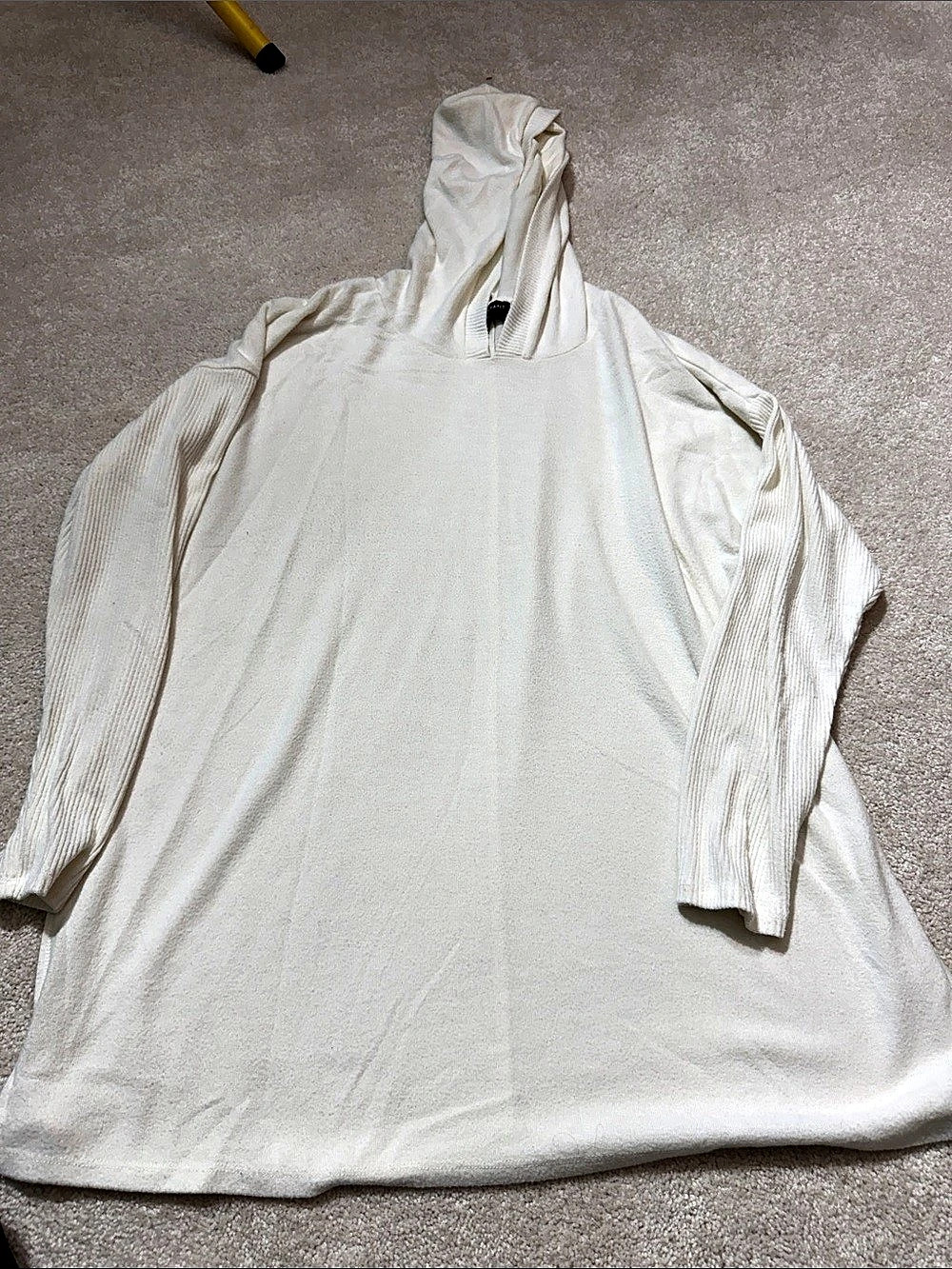 Lane Bryant Hooded Tunic Top in White